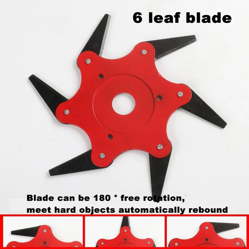 Factory direct mower six leaf three leaf blade cutting irrigation machine general accessories Trimmer Head For Lawn Mower
Factory direct mower six leaf three leaf blade cutting irrigation machine general accessories Trimmer Head For Lawn Mower