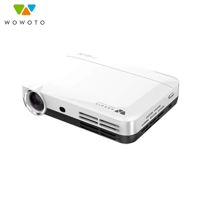 WOWOTO Wi-Fi Bluetooth Projector Android 4K Resolution LED DLP Projector Portable HD for Home Cinema Office Projector H10
WOWOTO Wi-Fi Bluetooth Projector Android 4K Resolution LED DLP Projector Portable HD for Home Cinema Office Projector H10