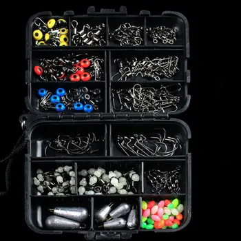 177pcs/lot Luhai Fishing And Fishing Set Box Tackle Box Small Clear Plastic Waterproof Hook Lure Bait Box Fishing Accessories
177pcs/lot Luhai Fishing And Fishing Set Box Tackle Box Small Clear Plastic Waterproof Hook Lure Bait Box Fishing Accessories