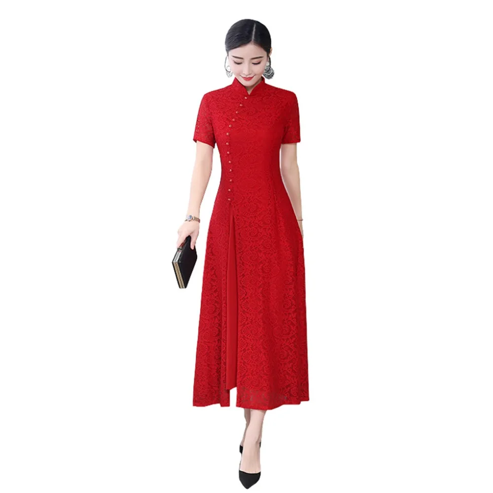 Длинное модное китайское женское платье Qipao Shanghai Story, платье в восточном стиле, кружевной Чонсам для женщин, 3 цвета
Длинное модное китайское женское платье Qipao Shanghai Story, платье в восточном стиле, кружевной Чонсам для женщин, 3 цвета