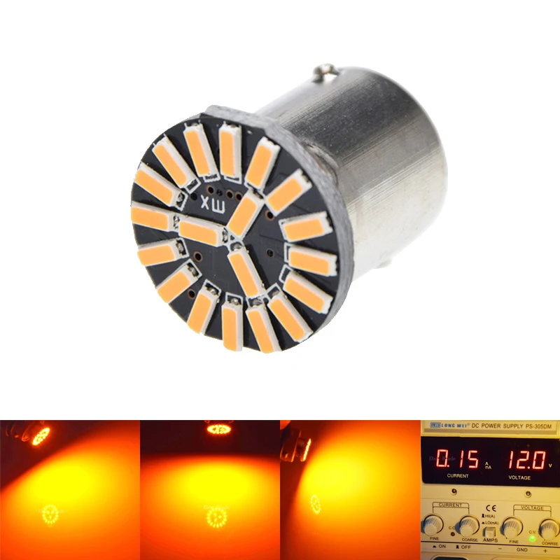 1x 1156PY BAU15S Amber Orange Yellow Car 4014 LED 19 SMD 150 Degree PY21W 7507 Turn Signal Light Tail Reverse Bulb 12V
1x 1156PY BAU15S Amber Orange Yellow Car 4014 LED 19 SMD 150 Degree PY21W 7507 Turn Signal Light Tail Reverse Bulb 12V