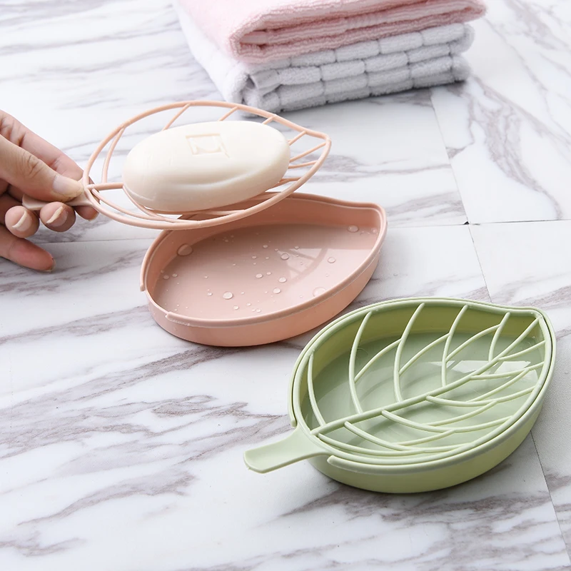 Leaf Shaped Soap Holder Bath Container Soap Box Plastic Case Laundry Soap Dish Portable Storage Plate Tray Bathroom Supplies
Leaf Shaped Soap Holder Bath Container Soap Box Plastic Case Laundry Soap Dish Portable Storage Plate Tray Bathroom Supplies