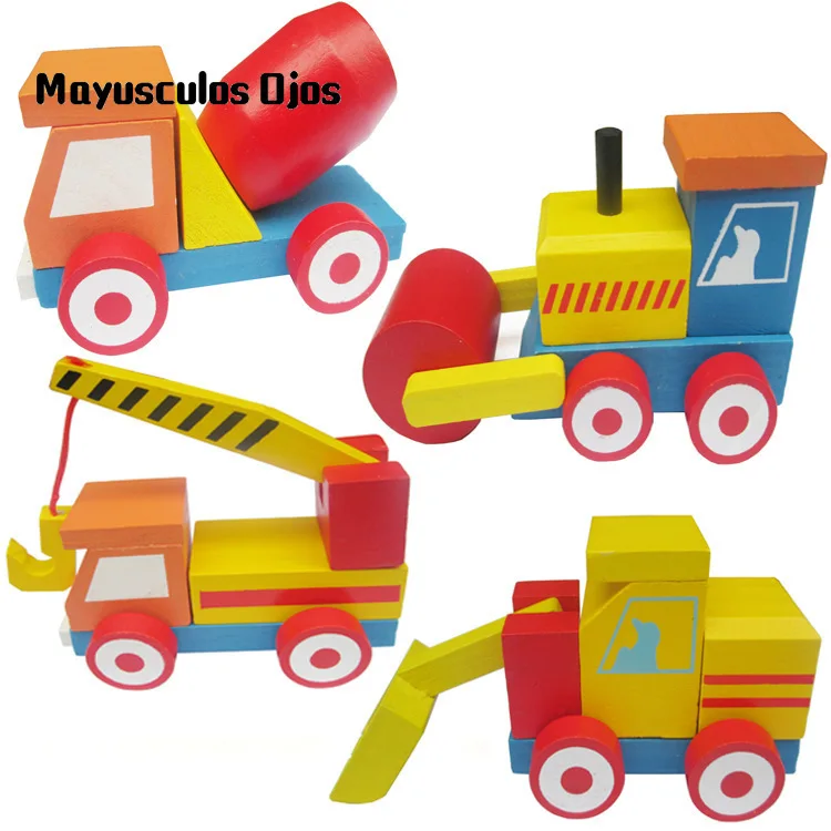 1Set/4PCS Wooden Children's Toy Car Puzzle Child Cars Disassembly And Assembly Truck Car Toy
1Set/4PCS Wooden Children's Toy Car Puzzle Child Cars Disassembly And Assembly Truck Car Toy