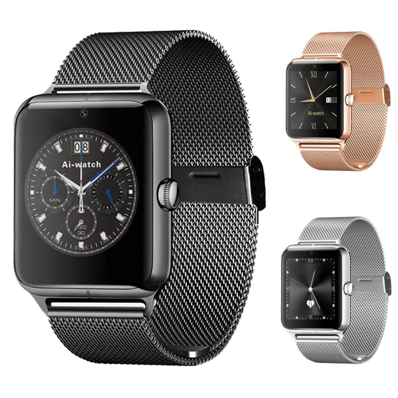RUIJIE Bluetooth Smart Watch Phone Z50 Smartwatch Support Sim TF Card Pedomenter Sleep Monitor Call SMS Reminder for Android IOS
RUIJIE Bluetooth Smart Watch Phone Z50 Smartwatch Support Sim TF Card Pedomenter Sleep Monitor Call SMS Reminder for Android IOS