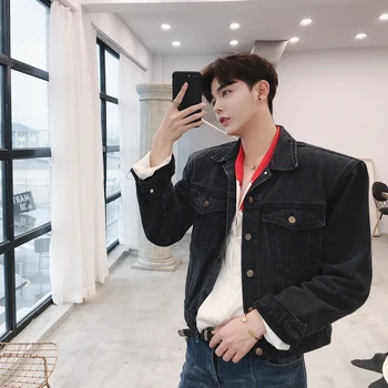 2018 Fashion Mens Denim Jackets Loose Fit Mens Coat Long Sleeve Male Clothing Size M-XXL.
2018 Fashion Mens Denim Jackets Loose Fit Mens Coat Long Sleeve Male Clothing Size M-XXL.