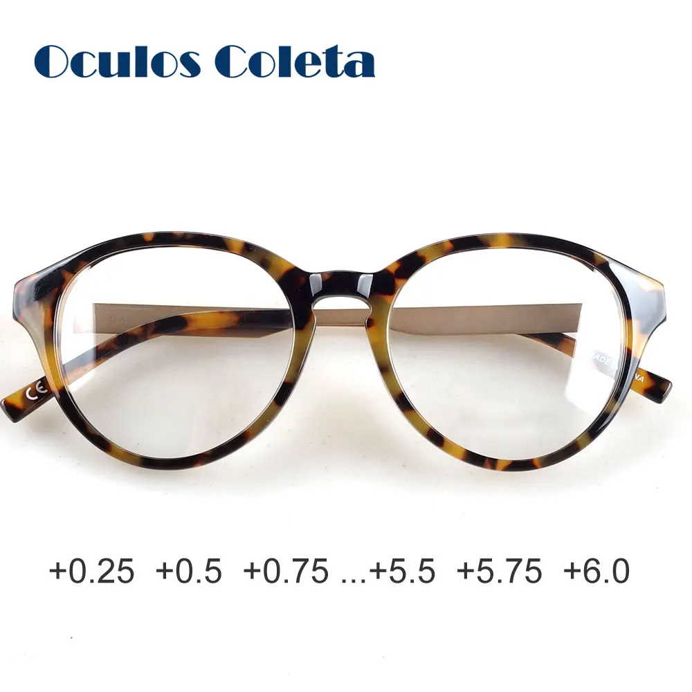 Korea acetate reading glasses for women vintage +0.25 +0.5 +0.75 +1.25 +1.5 +1.75 +2.25 +2.5 +2.75...
Korea acetate reading glasses for women vintage +0.25 +0.5 +0.75 +1.25 +1.5 +1.75 +2.25 +2.5 +2.75...