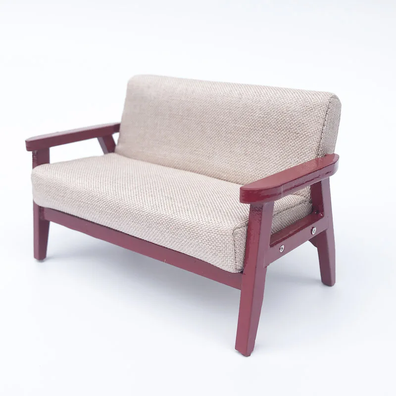 1:12 doll house Miniature Furniture sofa for dolls children Pretend Play toy Wood mini dollhouse Furniture Toys for girls gifts
1:12 doll house Miniature Furniture sofa for dolls children Pretend Play toy Wood mini dollhouse Furniture Toys for girls gifts