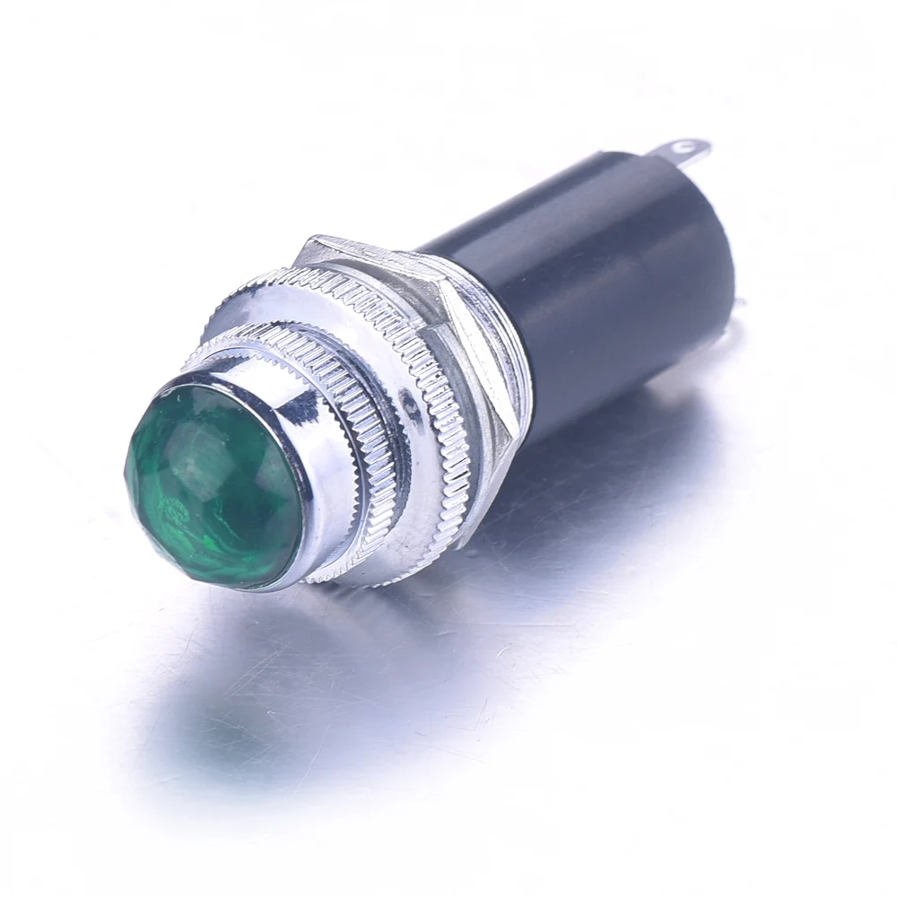 New 1Pcs DC12V 10W red/green Truck LED Signal Light Round Dash Indicator for Various Electrical Circuits
New 1Pcs DC12V 10W red/green Truck LED Signal Light Round Dash Indicator for Various Electrical Circuits