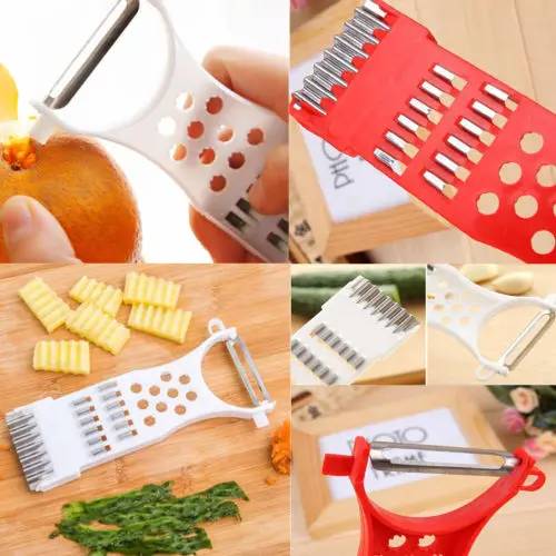 

Brand New Random Color Vegetable Fruit Peeler Parer Julienne Cutter Slicer Kitchen Tools Gadgets Helper Kitchan Tools