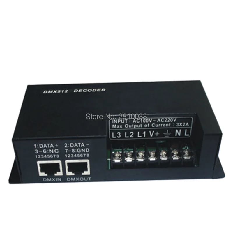 Декодер 2 шт./лот AC100-240V DMX512, 3-канальный DMX светодиодный дезатор, общий анод dmx512 декодер для светодиодных rgb-ламп
Декодер 2 шт./лот AC100-240V DMX512, 3-канальный DMX светодиодный дезатор, общий анод dmx512 декодер для светодиодных rgb-ламп