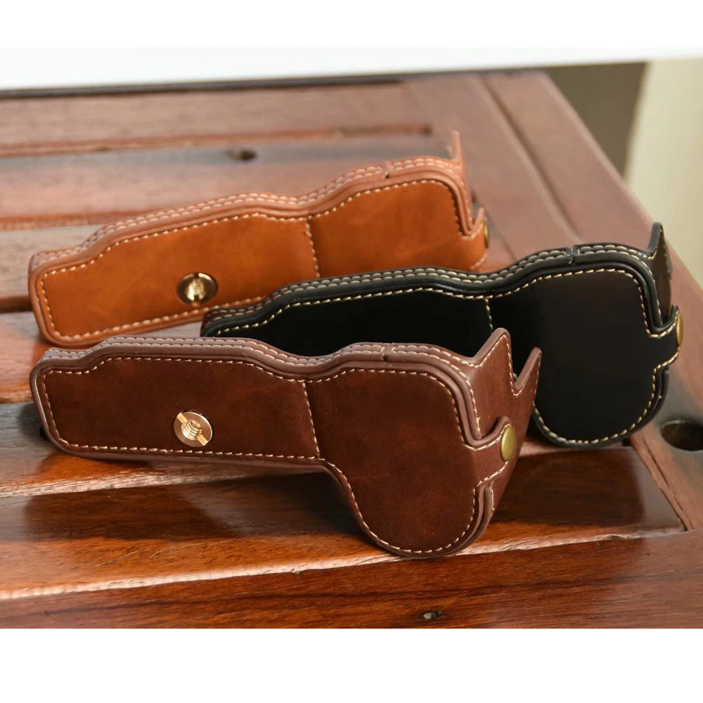 PU leather Video Camera Case Bag Half Body For Nikon Z6 Z7 Camera Protective Cover Bottom Pouch
PU leather Video Camera Case Bag Half Body For Nikon Z6 Z7 Camera Protective Cover Bottom Pouch