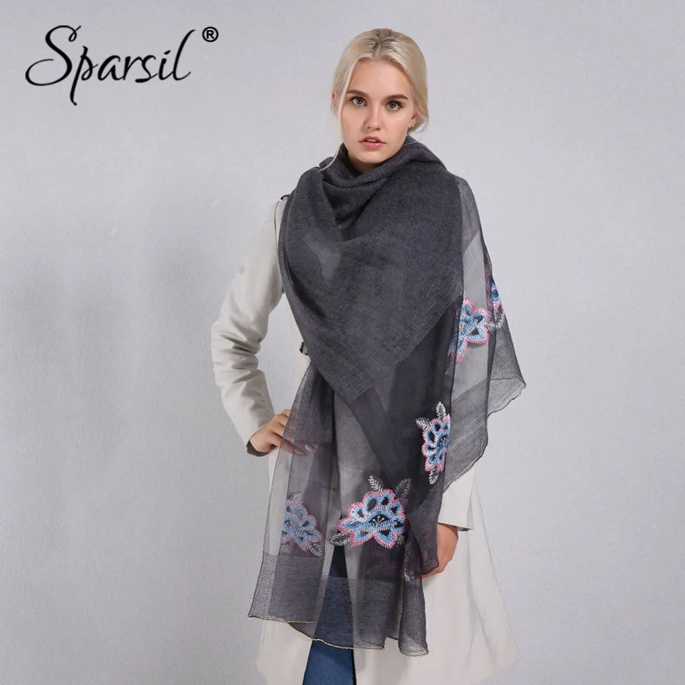 Spasril Women Natural Soft Silk Warm Wool Scarf Embroidery Knit Fringe 200x80 Big Shawl Pashmina Beach Elegant Comfort Scarves
Spasril Women Natural Soft Silk Warm Wool Scarf Embroidery Knit Fringe 200x80 Big Shawl Pashmina Beach Elegant Comfort Scarves