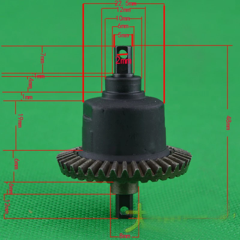 1PC Remo 1/10 Model Car Differential Gear Kit P2951 Metal Differential Gearbox for Huanqi 727 Slash High Speed RC Cars Parts
1PC Remo 1/10 Model Car Differential Gear Kit P2951 Metal Differential Gearbox for Huanqi 727 Slash High Speed RC Cars Parts