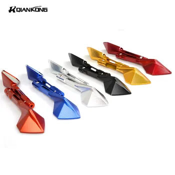 black Universal M8 M10 Aluminum motorcycle rearview Side mirror FOR KAWASAKI Z750 Z750R Z250 Z1000 NINJA 250/300 YAMAHA FZ09 CBR
black Universal M8 M10 Aluminum motorcycle rearview Side mirror FOR KAWASAKI Z750 Z750R Z250 Z1000 NINJA 250/300 YAMAHA FZ09 CBR