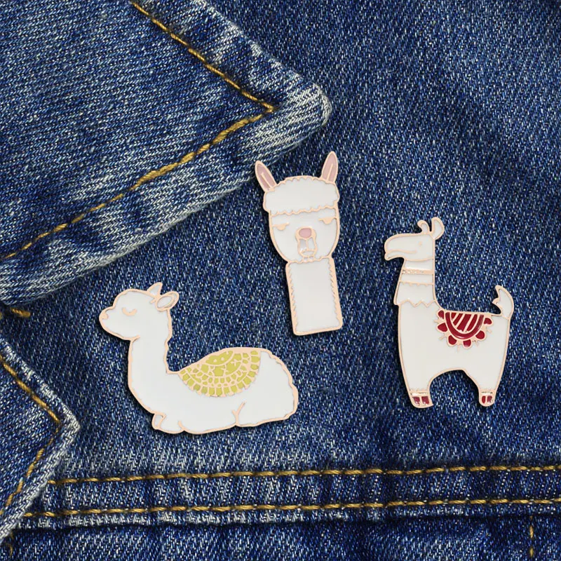 1-3 Piece Alpaca Cute Animal Brooches For Women Jewelry Mom Dad Baby Sheep Badge Lapel Pins Enamel Pin Shirt Bag Hat Accessories
1-3 Piece Alpaca Cute Animal Brooches For Women Jewelry Mom Dad Baby Sheep Badge Lapel Pins Enamel Pin Shirt Bag Hat Accessories