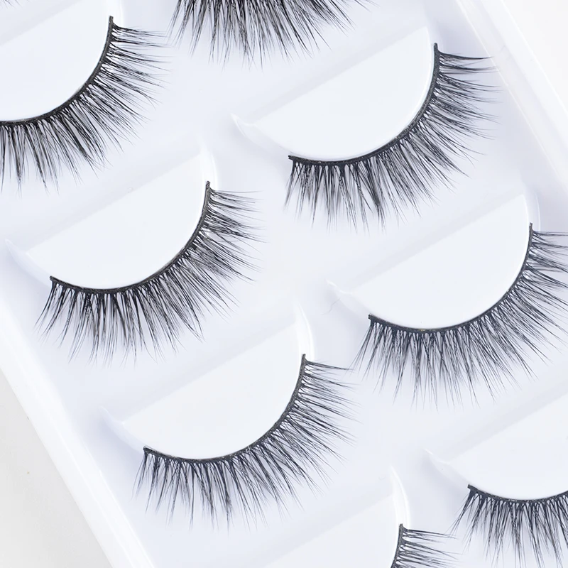NEW 5 pairs 100% Real Fake Mink Eyelashes 3D Natural False Eyelashes 3d Mink Lashes Soft Eyelash Extension Makeup Kit Cilios
NEW 5 pairs 100% Real Fake Mink Eyelashes 3D Natural False Eyelashes 3d Mink Lashes Soft Eyelash Extension Makeup Kit Cilios