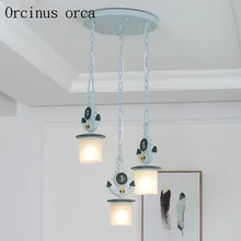 Mediterranean creative boat anchor chandelier living room children's room modern simple three glass chandeliers free shipping
Mediterranean creative boat anchor chandelier living room children's room modern simple three glass chandeliers free shipping