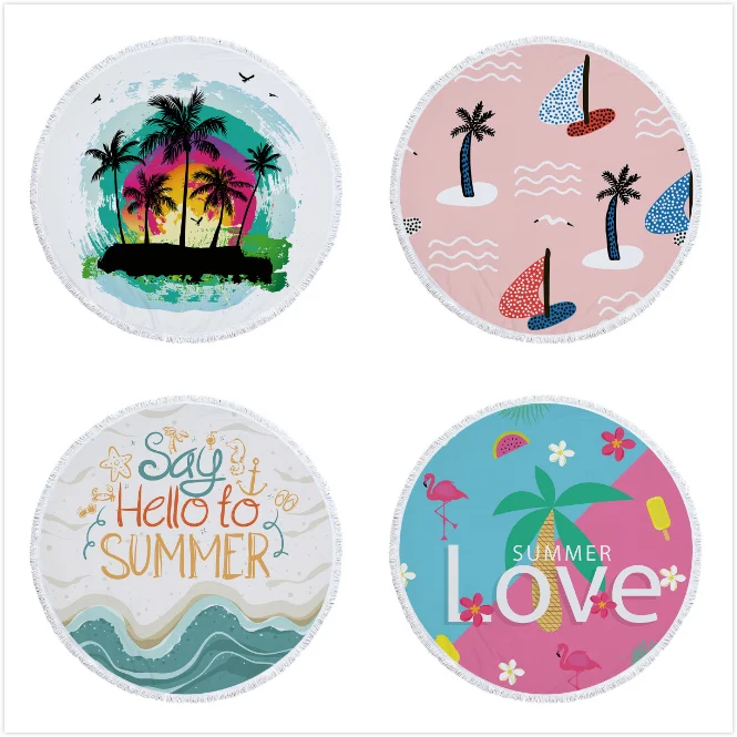 Microfiber Round Beach Towel Tassel Seaside Coco Tree Large Beach Towels Blanket Picnic Yoga Mat Boho Tablecloth Holiday Gift
Microfiber Round Beach Towel Tassel Seaside Coco Tree Large Beach Towels Blanket Picnic Yoga Mat Boho Tablecloth Holiday Gift