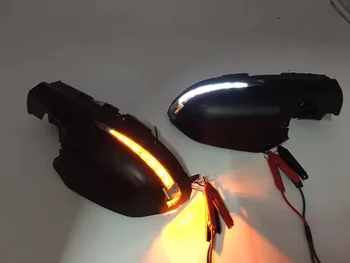 eOsuns led DRL daytime running light + moving turn signal + ground lamp on side rear view mirror cover for honda civic 2016-17 
eOsuns led DRL daytime running light + moving turn signal + ground lamp on side rear view mirror cover for honda civic 2016-17