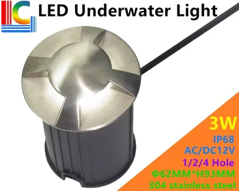 1/2/4 Hole 3W Outdoor Underwater LED Light IP68 12V Swimming Pool Lights Waterproof Ladder Lights pond Underground Light CE
1/2/4 Hole 3W Outdoor Underwater LED Light IP68 12V Swimming Pool Lights Waterproof Ladder Lights pond Underground Light CE