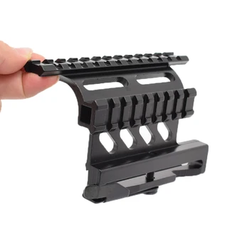Quick Release AK Side Rail Lock Scope Mount Base for AKs Via CNC Hunting Rifle Airsoft Paintball
Quick Release AK Side Rail Lock Scope Mount Base for AKs Via CNC Hunting Rifle Airsoft Paintball