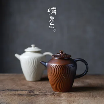 Japanese Manual Kiln Changing Mechanism The plain yellow urgent beard teapot is carving the ball hole of light and light teapot
Japanese Manual Kiln Changing Mechanism The plain yellow urgent beard teapot is carving the ball hole of light and light teapot
