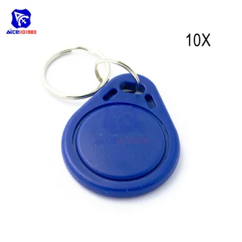 10PCS/Lot RFID Sensor Proximity IC Key Tags Keyfobs Token NFC TAG Keychain 13.56MHz For Arduino for Access Control Attendance
10PCS/Lot RFID Sensor Proximity IC Key Tags Keyfobs Token NFC TAG Keychain 13.56MHz For Arduino for Access Control Attendance
