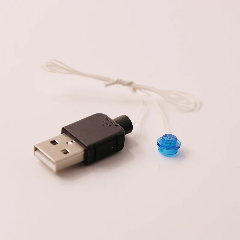 Led Light Set For Lego Building Block City Street Single lamp battery box USB For lego pin Creator House DIY Toys (1)