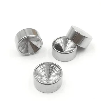 Stainless Steel Point Back Rhinestone Round Cabochon base Stamping Blanks Findings DIY for 2mm - 10mm Crystal CZ Jewelry Making
Stainless Steel Point Back Rhinestone Round Cabochon base Stamping Blanks Findings DIY for 2mm - 10mm Crystal CZ Jewelry Making