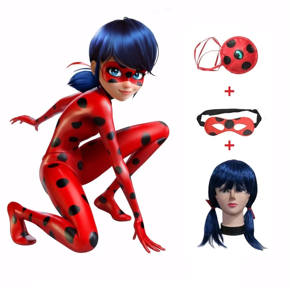 Ladybug Costume for Adult Kids Girls Women Cosplay Costumes Lady Bug Marinette Zentai Suit for Halloween Cosplay
Ladybug Costume for Adult Kids Girls Women Cosplay Costumes Lady Bug Marinette Zentai Suit for Halloween Cosplay