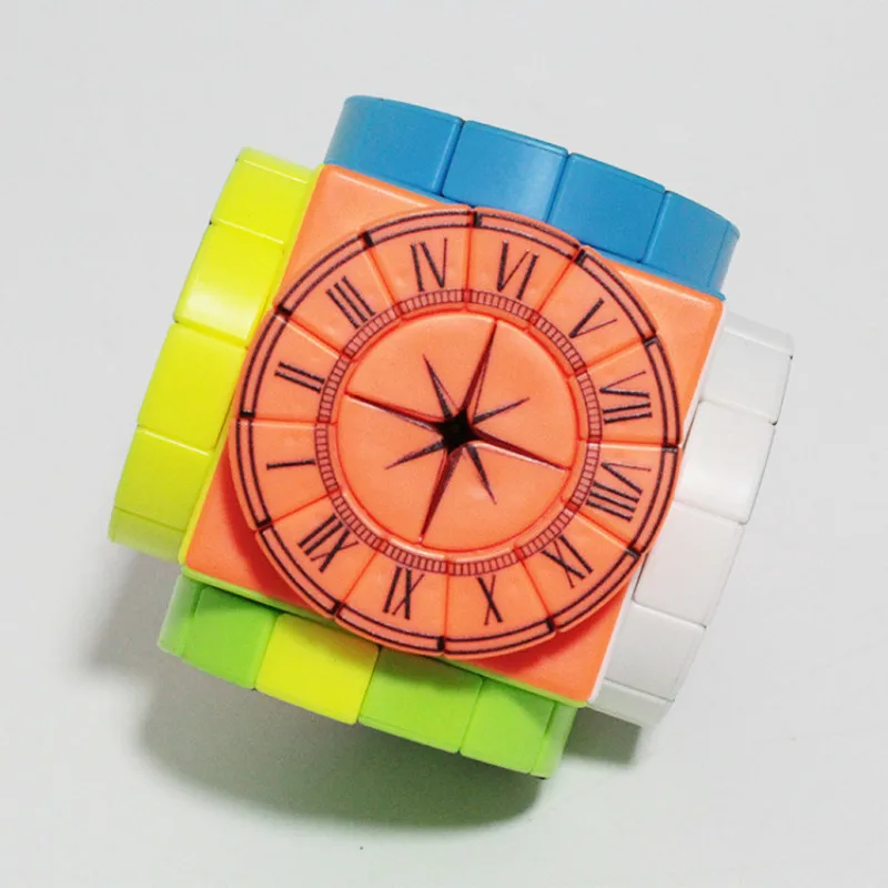 TimeMachine Strange-shape Clock Cube Professional For Magic Cube Speed Cubes Puzzle Cubo Magico Children's Toys
TimeMachine Strange-shape Clock Cube Professional For Magic Cube Speed Cubes Puzzle Cubo Magico Children's Toys
