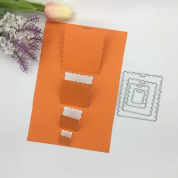 Julyarts 4PCS 7*8CM Square Layering Rectangle Metal Cutting Dies for Scrapbooking Card Making New 2019 Embossing Stencil Crafts
Julyarts 4PCS 7*8CM Square Layering Rectangle Metal Cutting Dies for Scrapbooking Card Making New 2019 Embossing Stencil Crafts