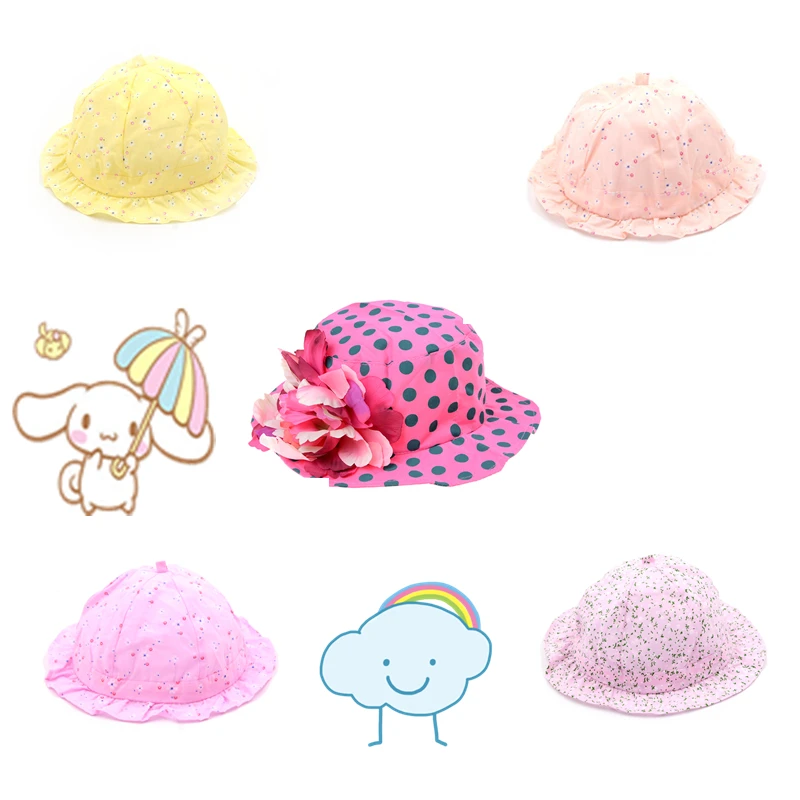 1PCS Floral Baby Girls Hat Beautiful Cotton Fitted Sunhat 8-36 Months Children Bucket Hats Baby Girls Clothing Gorros Bebe
1PCS Floral Baby Girls Hat Beautiful Cotton Fitted Sunhat 8-36 Months Children Bucket Hats Baby Girls Clothing Gorros Bebe