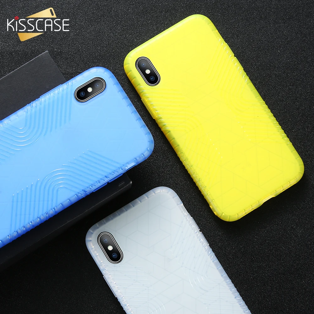 KISSCASE противоударный мягкий ТПУ чехол для Samsung Galaxy S10 Plus S10e геометрические чехлы