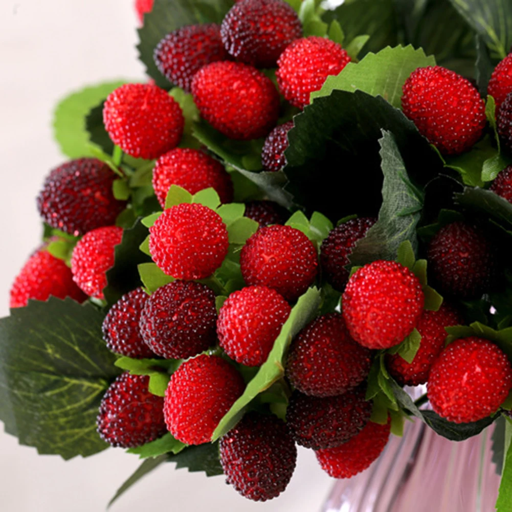 Fake Fruit Imitation Waxberry Branch Kitchen Decor Artificial Waxberry Branch Bridal Bouquet Party Wedding Decor Home Decor
Fake Fruit Imitation Waxberry Branch Kitchen Decor Artificial Waxberry Branch Bridal Bouquet Party Wedding Decor Home Decor