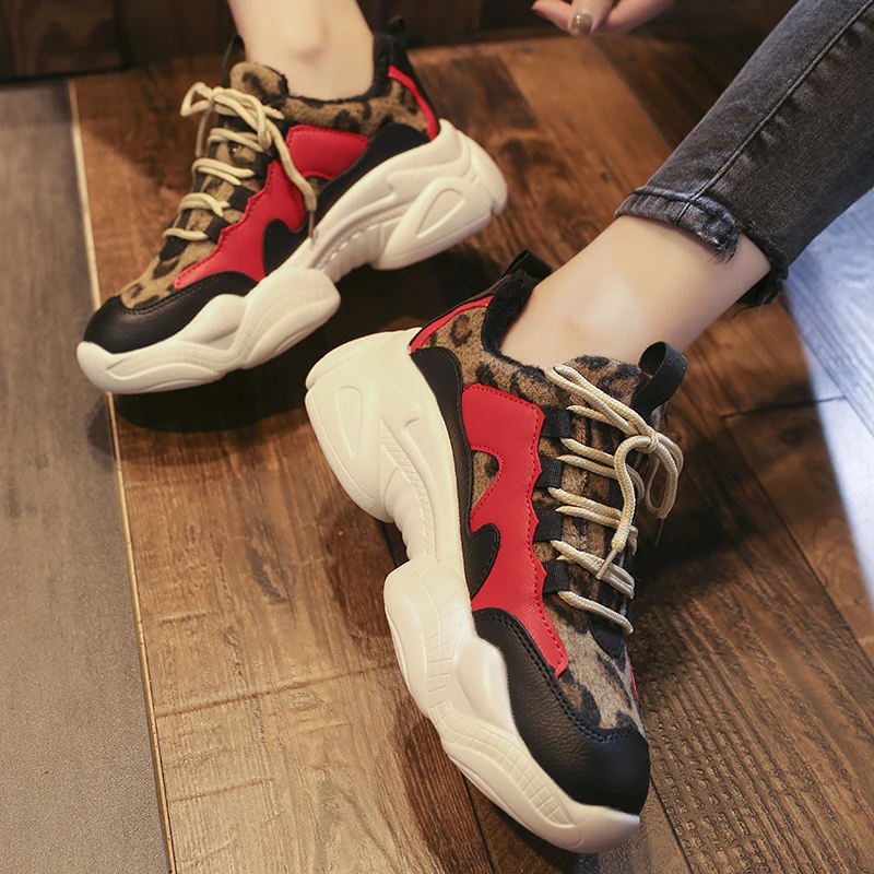Women Shoes Autumn summer White black Sneakers student leapord Brand Retro Platform Shoes Ladies Footwear Breathable Mesh
Women Shoes Autumn summer White black Sneakers student leapord Brand Retro Platform Shoes Ladies Footwear Breathable Mesh