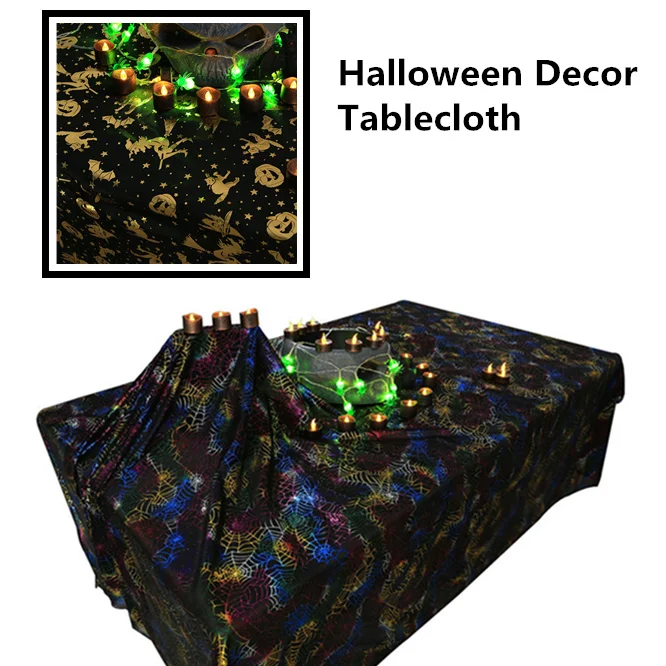 High-quality Halloween Decor Props Spiderweb Tablecloth art european Creative table cover DIY Ghost festival tablecloth
High-quality Halloween Decor Props Spiderweb Tablecloth art european Creative table cover DIY Ghost festival tablecloth