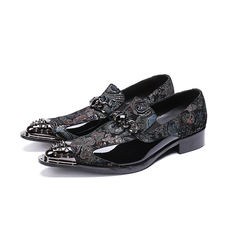 Men's pointed-toe dress shoes Glossy river slip-on oxford for men party wedding shoes men size 38-46
Men's pointed-toe dress shoes Glossy river slip-on oxford for men party wedding shoes men size 38-46