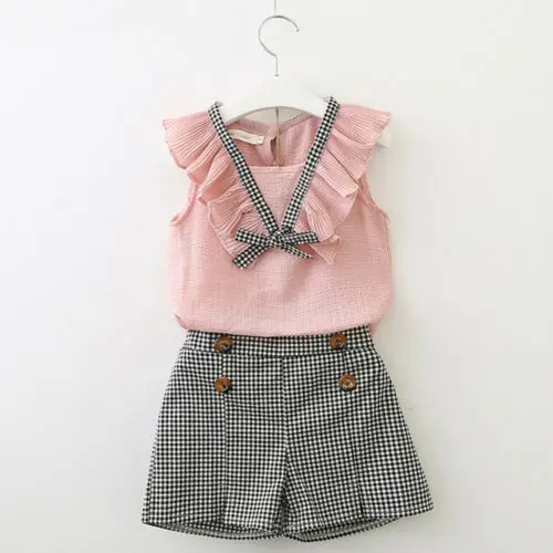 2019 Summer 2PCS Kids Baby Girl Ruffle Tops Shirt+Shorts Pants Clothes Outfits Set
2019 Summer 2PCS Kids Baby Girl Ruffle Tops Shirt+Shorts Pants Clothes Outfits Set