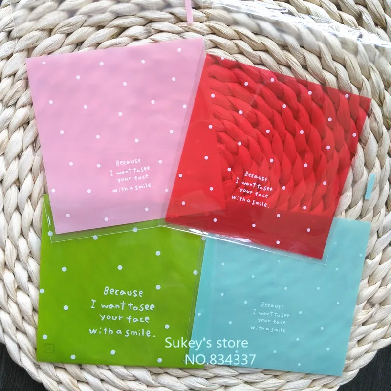 400pcs/lot ,cookie packaging bags 3 colors candy bags, bread bags self adhesive plastic bag 10x10+3cm free shipping
400pcs/lot ,cookie packaging bags 3 colors candy bags, bread bags self adhesive plastic bag 10x10+3cm free shipping