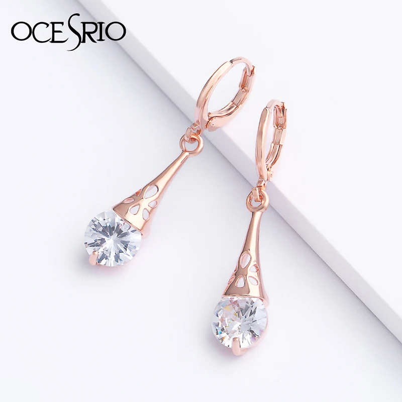 OCESRIO New Long Earrings with Stones 2019 Round CZ Gold 585 Hanging Earrings for Women Fashion Party Jewelry ers-p93
OCESRIO New Long Earrings with Stones 2019 Round CZ Gold 585 Hanging Earrings for Women Fashion Party Jewelry ers-p93