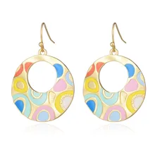 N38 Earrings for women Jewelry Gold Silver Color Earrings hanging aretes bijoux femme Brinco pendientes Fashion Women 2018
N38 Earrings for women Jewelry Gold Silver Color Earrings hanging aretes bijoux femme Brinco pendientes Fashion Women 2018