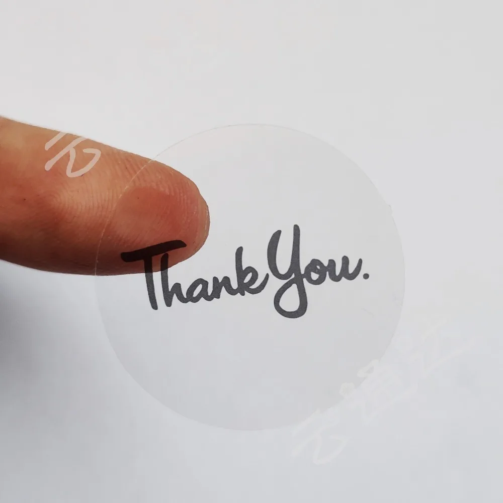 1000PCS Transparent thank you Label Sticker Circular Sealing Label Sticker PVC Transparent DIY Label Diameter 30mm
1000PCS Transparent thank you Label Sticker Circular Sealing Label Sticker PVC Transparent DIY Label Diameter 30mm