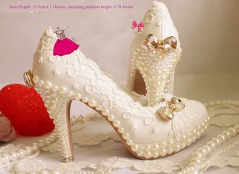 Handmade White Lace wedding shoe Pearl sparkling diamond wedding shoes wedding dress formal high/low heel dress shoe
Handmade White Lace wedding shoe Pearl sparkling diamond wedding shoes wedding dress formal high/low heel dress shoe