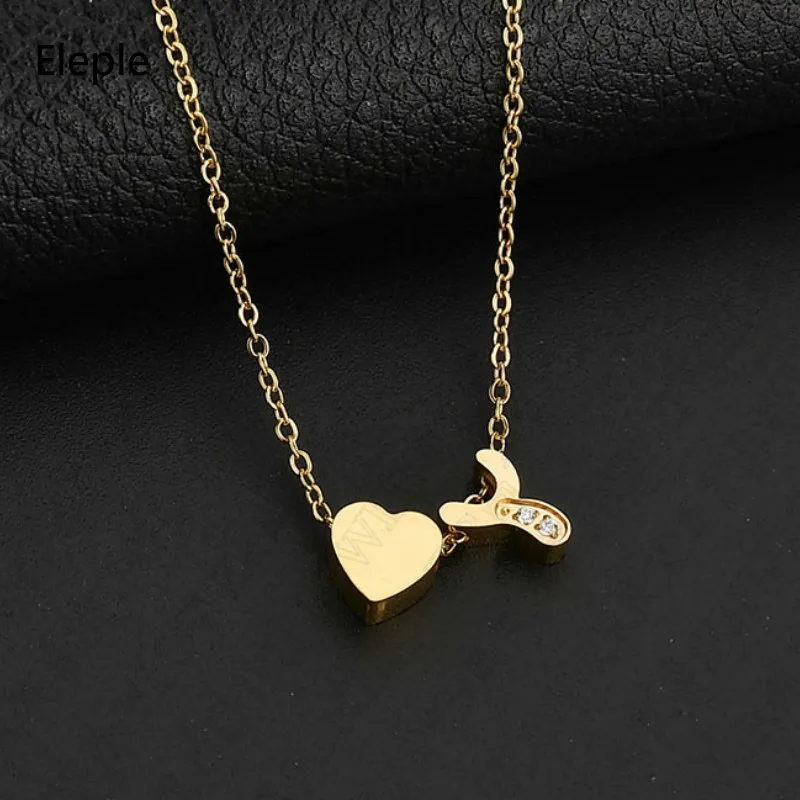 Eleple Simple Heart Letter Necklaces for Women Sweety DIY Clavicle Chain Pendant Stainless Steel Jewelry Dropshipping S-TP170826
Eleple Simple Heart Letter Necklaces for Women Sweety DIY Clavicle Chain Pendant Stainless Steel Jewelry Dropshipping S-TP170826