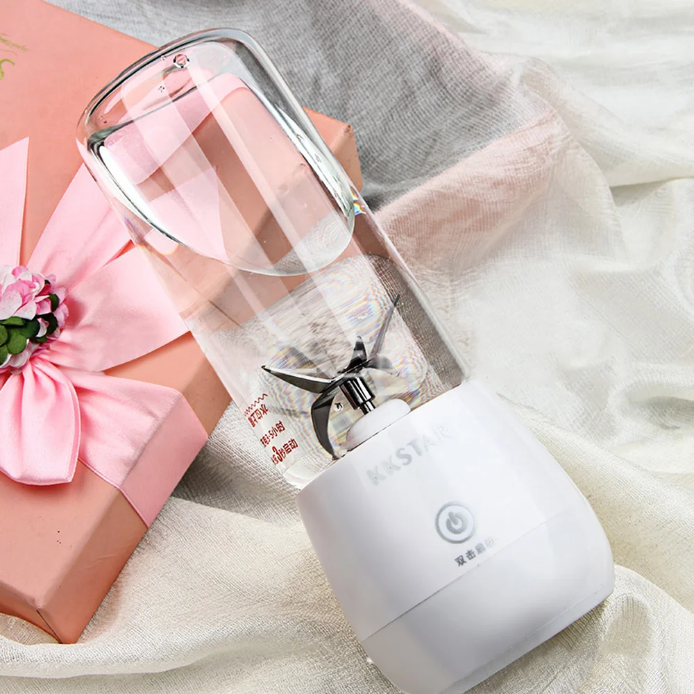 450ml Rechargeable Electric Portable Juicer Fruit Vegetable Juice Mixer Six-Leaf Blade Fruit Ice Smoothie Maker Blender Machine
450ml Rechargeable Electric Portable Juicer Fruit Vegetable Juice Mixer Six-Leaf Blade Fruit Ice Smoothie Maker Blender Machine