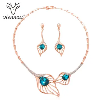 Viennois Rose Gold Plated Crystal Rhinestone Necklace and Earrings Set For Women Fashion Necklace and Earrings Jewelry Set
Viennois Rose Gold Plated Crystal Rhinestone Necklace and Earrings Set For Women Fashion Necklace and Earrings Jewelry Set