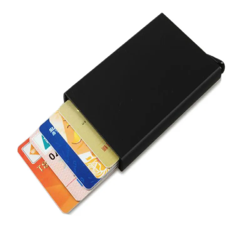 Metal Automatic Card Package Anti-degaussing Pop-up Card Holder Card Box Bank Card Holder Anti-theft Brush Shielding ZF9596
Metal Automatic Card Package Anti-degaussing Pop-up Card Holder Card Box Bank Card Holder Anti-theft Brush Shielding ZF9596