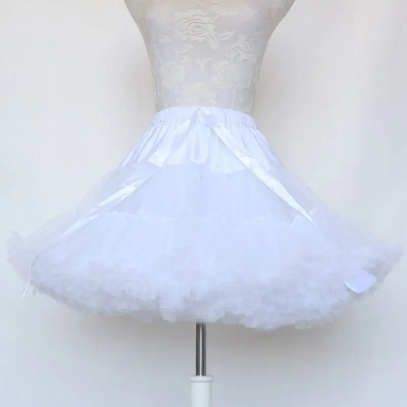Women Multi-Layer Pleated Ballet Dance Short Tutu Skirt Puffy Drawstring Waist Hoopless Cosplay Petticoat Crinoline Underskirt 
Women Multi-Layer Pleated Ballet Dance Short Tutu Skirt Puffy Drawstring Waist Hoopless Cosplay Petticoat Crinoline Underskirt
