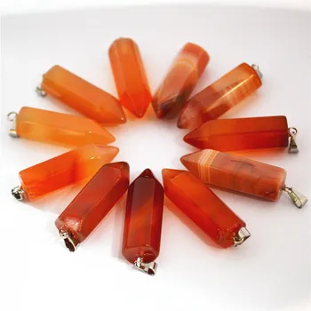 2018 Fashion Natural Red Agates Onyx Stone Pendants Points Pillar Pendulum For Necklace Jewelry Making 24PCS 32*10mm Wholesale
2018 Fashion Natural Red Agates Onyx Stone Pendants Points Pillar Pendulum For Necklace Jewelry Making 24PCS 32*10mm Wholesale